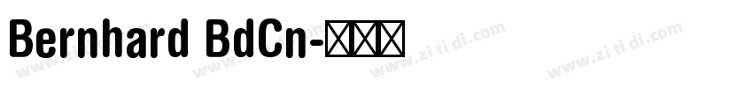 Bernhard BdCn字体转换 Bernhard BdCn字体转换
